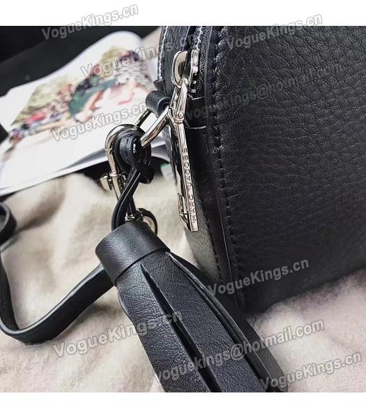 Marc Jacobs Shutter Black Leather Tassel Small Camera Bag-6