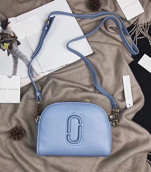 Marc Jacobs Shutter Blue Leather Tassel Small Camera Bag