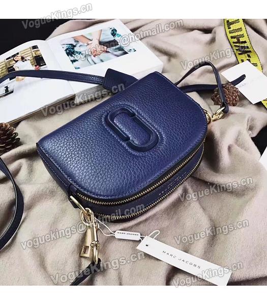 Marc Jacobs Shutter Dark Blue Leather Tassel Small Camera Bag-1