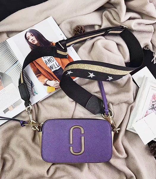 Marc Jacobs Snapshot Lavender Leather Small Camera Bag