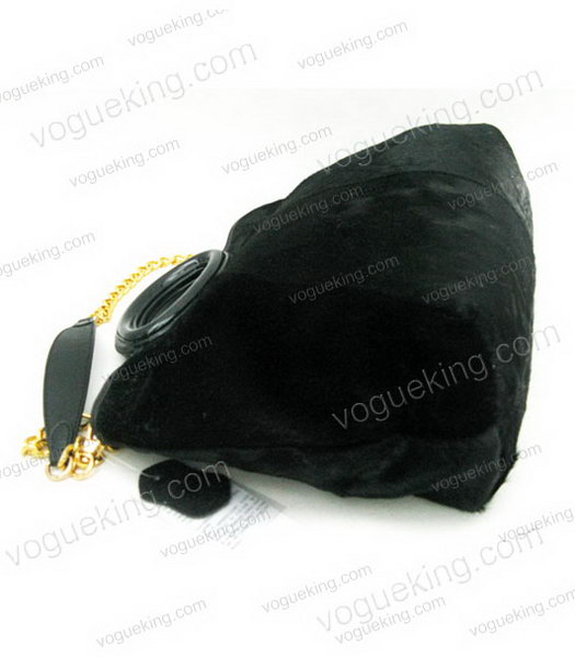 Marni Balloon Shoulder Bag With Black Horse Hair-3