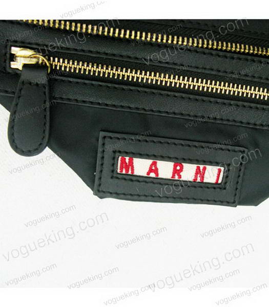 Marni Balloon Shoulder Bag With Black Horse Hair-6