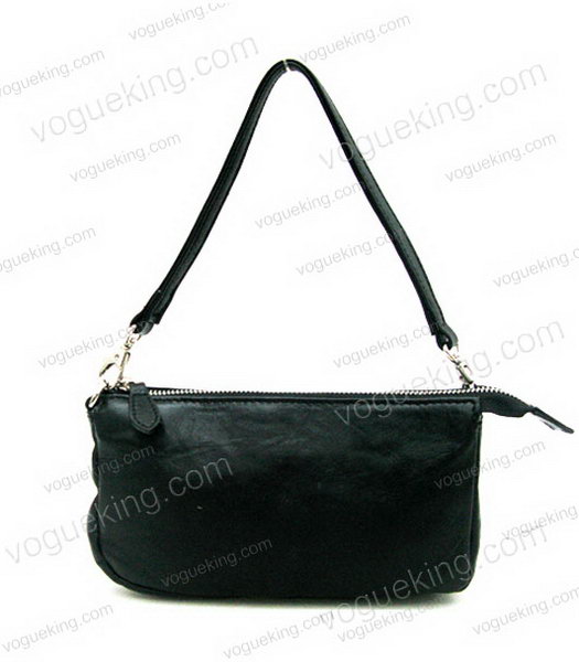 Marni Black Cowhide Leather Zip Handbag-1