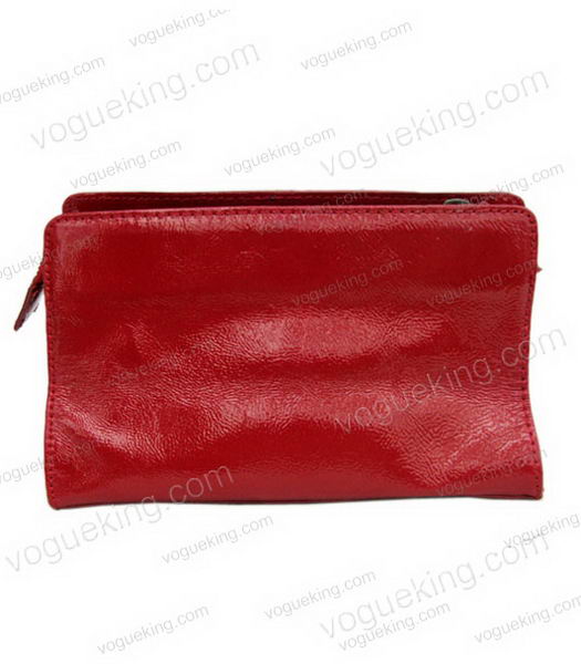 Marni Patent Leather Clutch Red -1