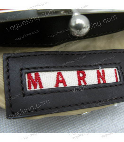 Marni Purple Napa Leather Messenger Bag-6
