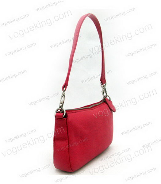 Marni Red Cowhide Leather Zip Handbag-2