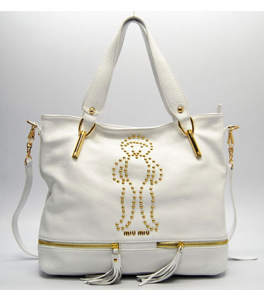 Miu Miu Cheap New Handbag in White