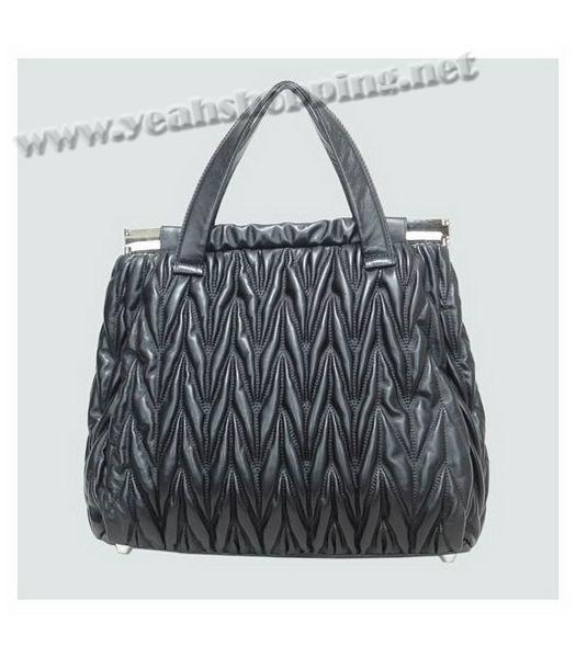 Miu Miu Fashion Lambskin Leather Bag Black-2