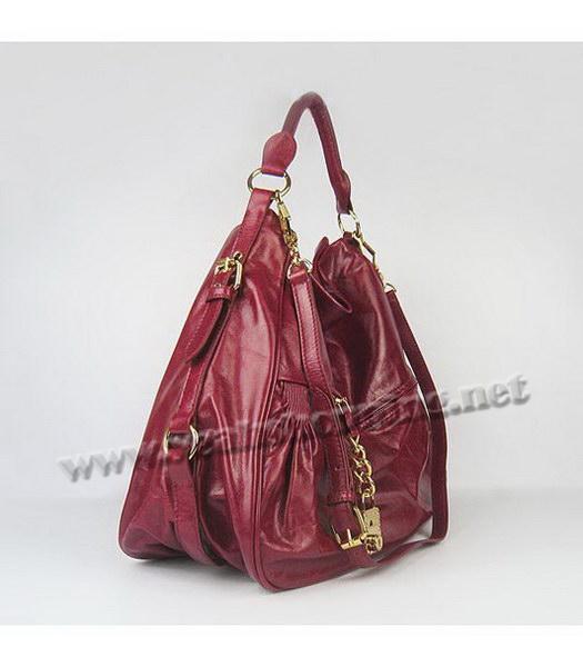 Miu Miu Nappa Charm Bag Red Calfskin-1