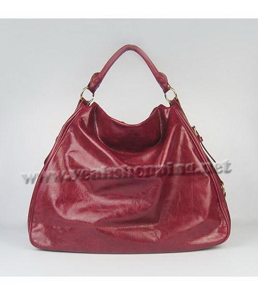 Miu Miu Nappa Charm Bag Red Calfskin-2
