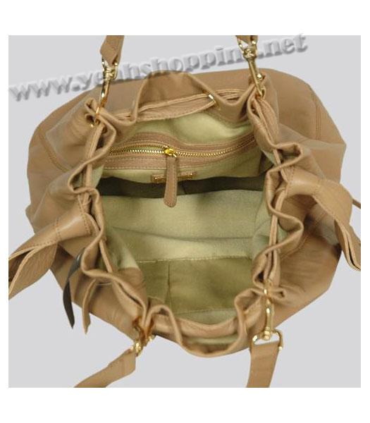 Miu Miu New Shoulder Bag Khaki Calfskin-4