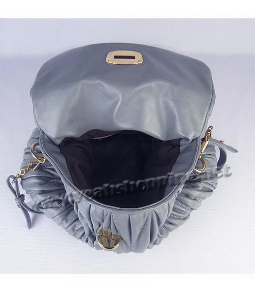 Miu Miu Quality Matelasse Medium Tote Bag in Grey-5