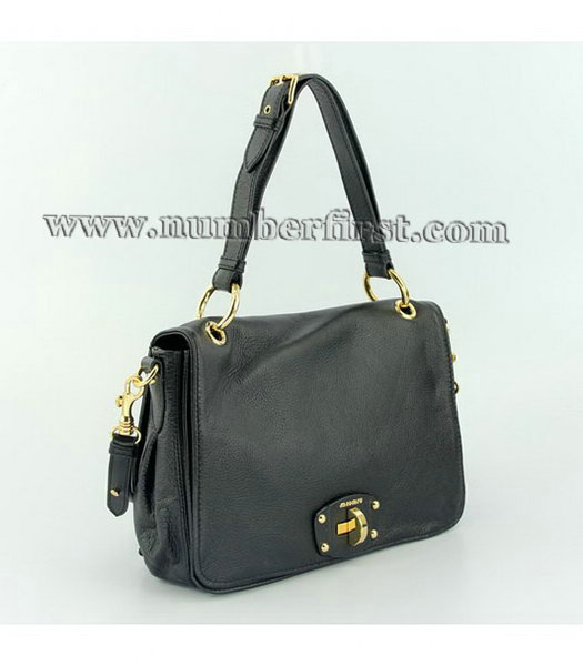 Miu Miu Shoulder Handbag in Black Genuine-1