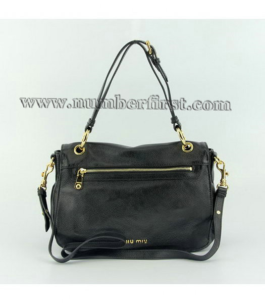 Miu Miu Shoulder Handbag in Black Genuine-2
