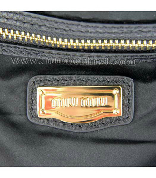 Miu Miu Shoulder Handbag in Black Genuine-7