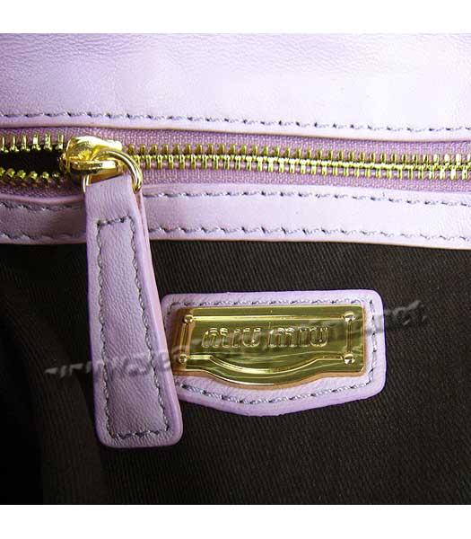 Miu Miu Shoulder Handbag Pink Lambskin-8