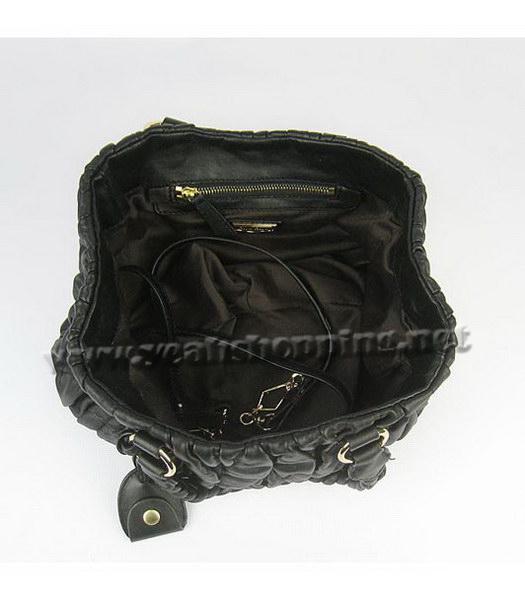 Miu Miu Small Coffer Handbag Black Lambskin-8