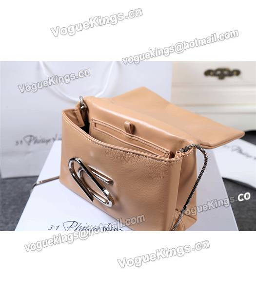 Phillip Lim Apricot Leather Small Alix Flap Bag-5