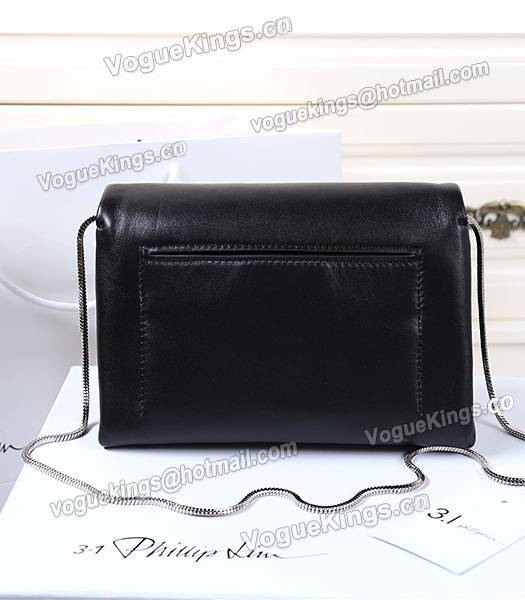 Phillip Lim Black Leather Small Alix Flap Bag-1