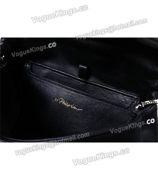 Phillip Lim Black Leather Small Alix Flap Bag-7