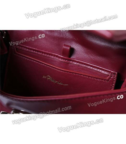 Phillip Lim Wine Red Leather Small Alix Flap Bag-7