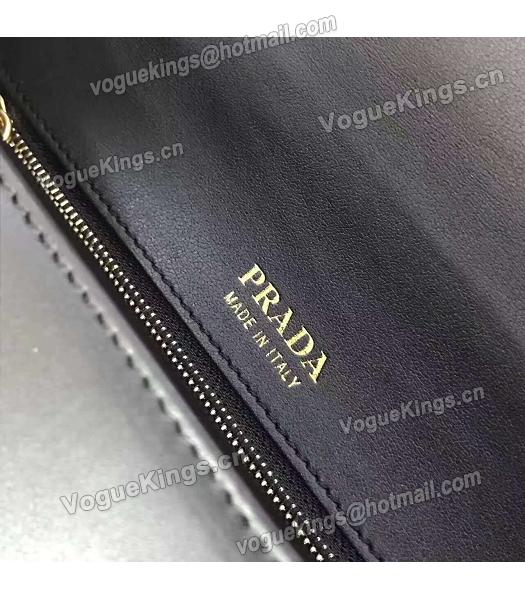 Prada 1BD068 Mixed Colors Original Leather Shoulder Bag Pink-2