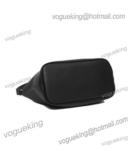 Prada Black Leather Shoulder Bag-3