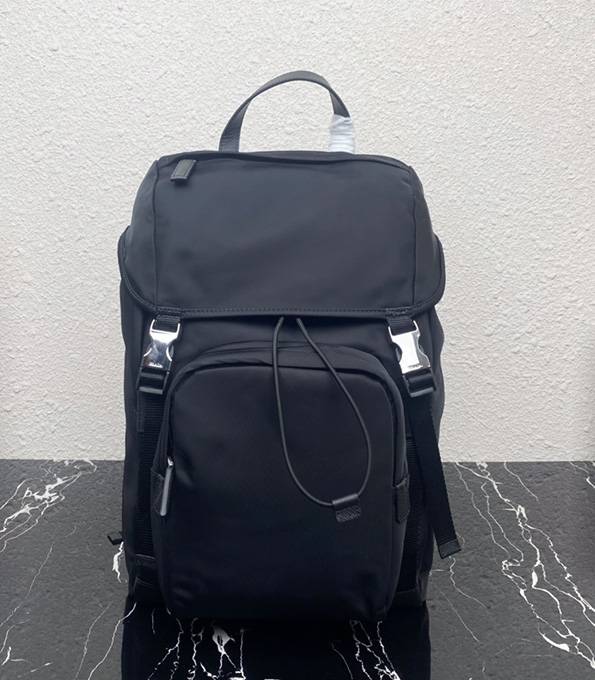 Prada Black Original Re-Nylon Small Backpack