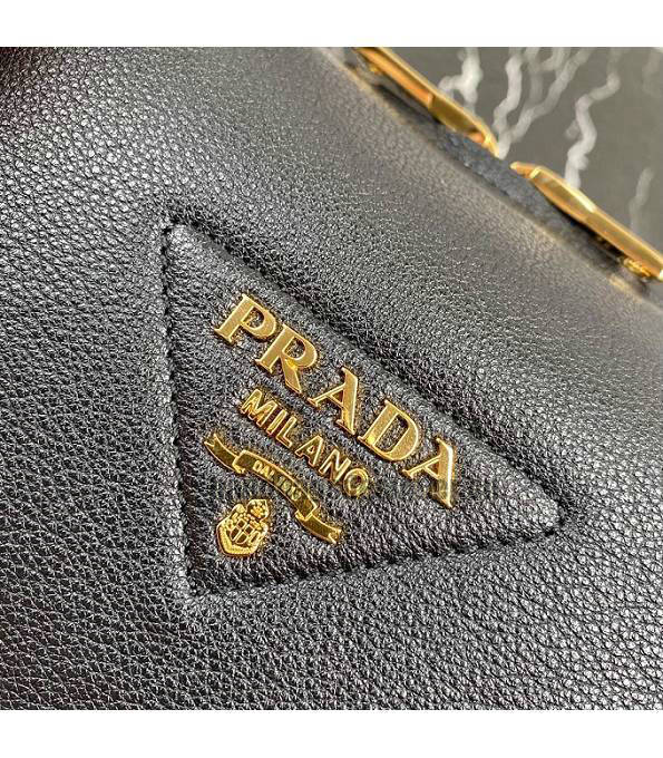 Prada Black Original Soft Calfskin Leather Small Handbag-3