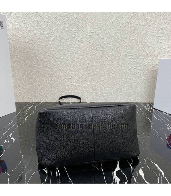 Prada Black Original Soft Calfskin Leather Small Handbag-4