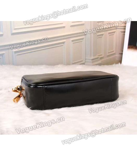 Prada BN1678 Oil Wax Leather Small Shoulder Bag Black-1