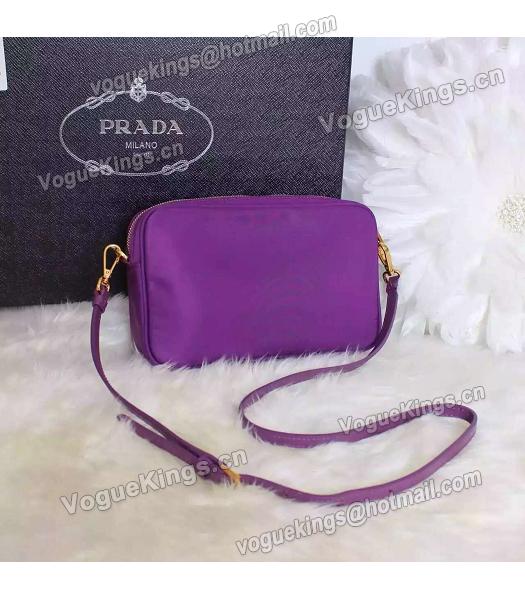 Prada BN1862 Purple Nylon Small Crossbody Bag-1