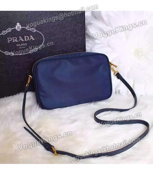 Prada BN1862 Sapphire Blue Nylon Small Crossbody Bag-1