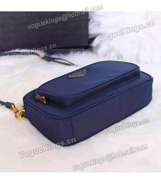 Prada BN1862 Sapphire Blue Nylon Small Crossbody Bag-3