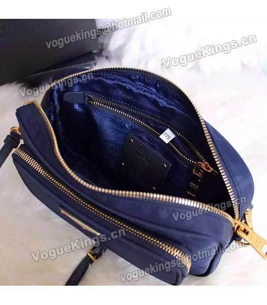 Prada BN1862 Sapphire Blue Nylon Small Crossbody Bag-5