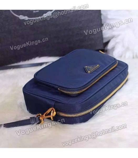 Prada BN1862 Sapphire Blue Nylon Small Crossbody Bag-6