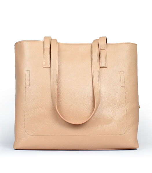 Prada Calfskin Leather Shopper Bag Pink