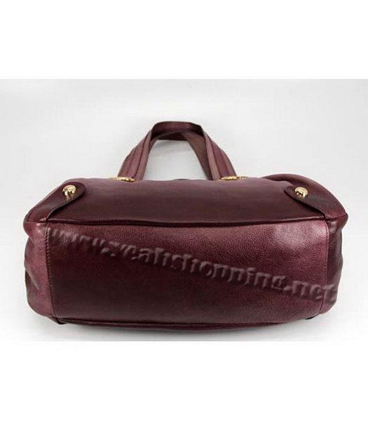 Prada Colorful Shoulder Bag Purple_Black Leather-4