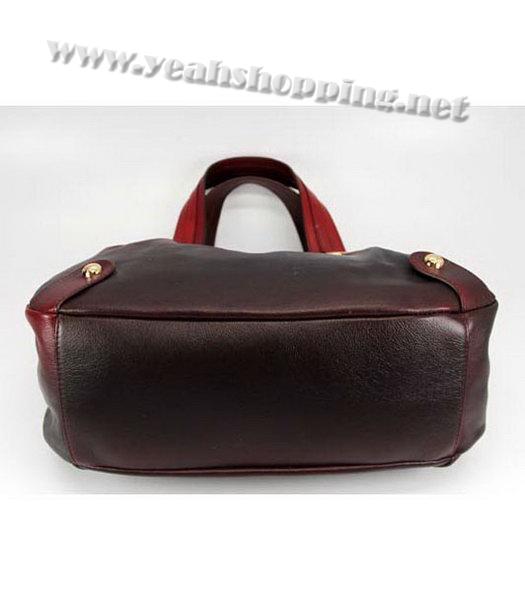 Prada Colorful Shoulder Bag Red_Black Leather-4