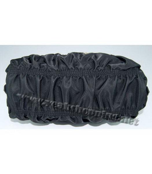 Prada Gaufre Nylon Shoulder Bag in Black-4