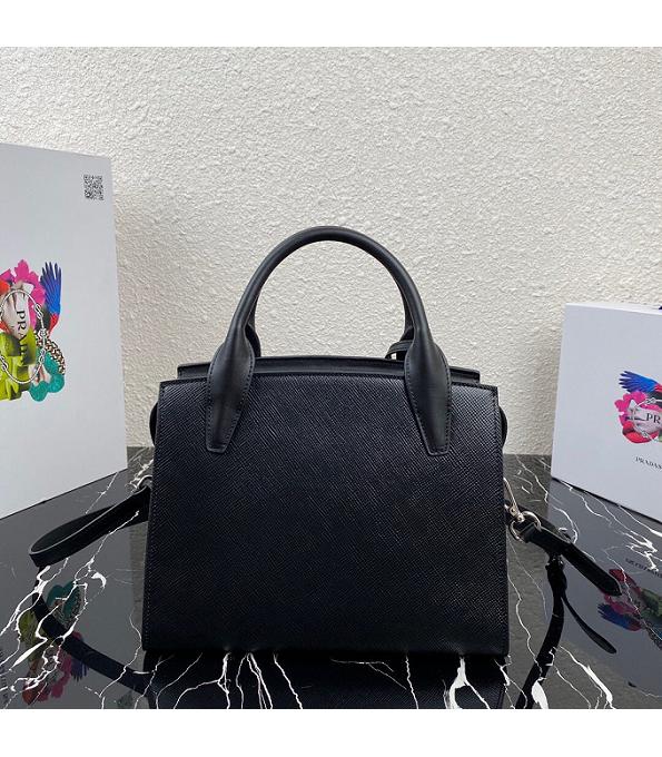 Prada Kristen Black Original Saffiano Leather Tote Handbag-1