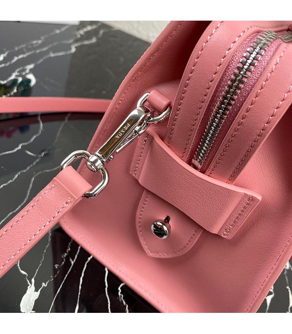 Prada Kristen Pink Original Saffiano Leather Tote Handbag-5