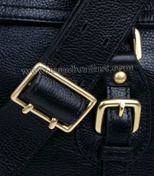 Prada Latest Black Calf Leather Handbag-6
