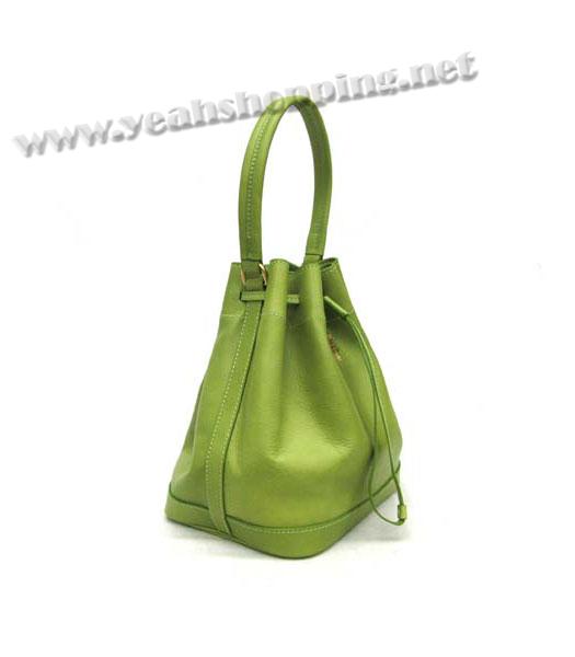 Prada Madras Small Tote Bag Light Green Leather_BR3672-2