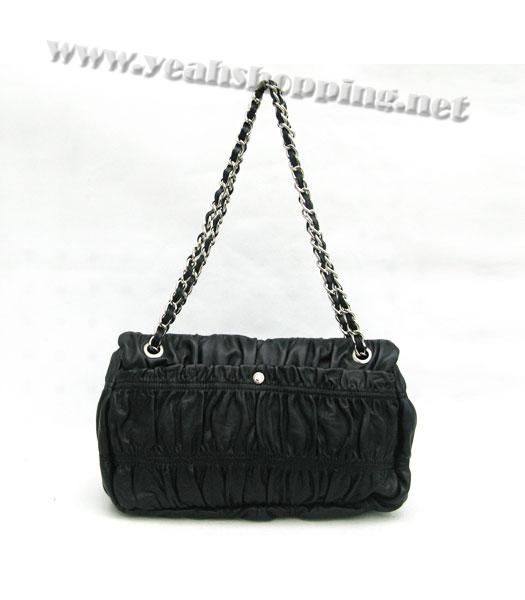Prada Nappa Gaufre Shoulder Bag Black-1