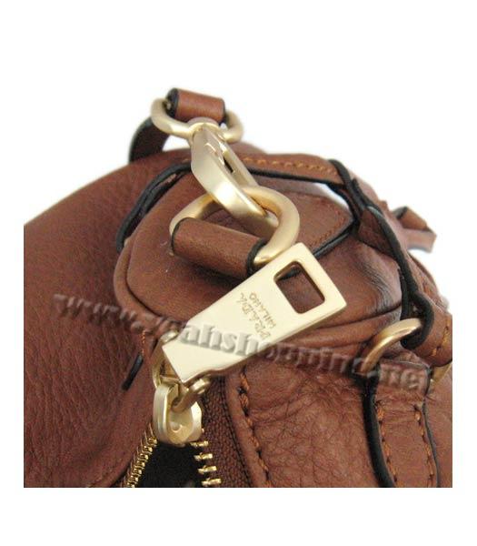 Prada Nappa Leather Single Shoulder Bag Coffee_BR4081-6