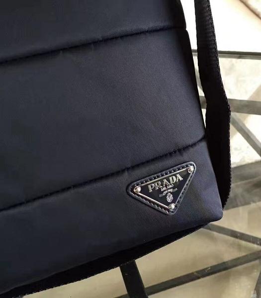 Prada New Style Original Canvas Briefcase Bag Black-1