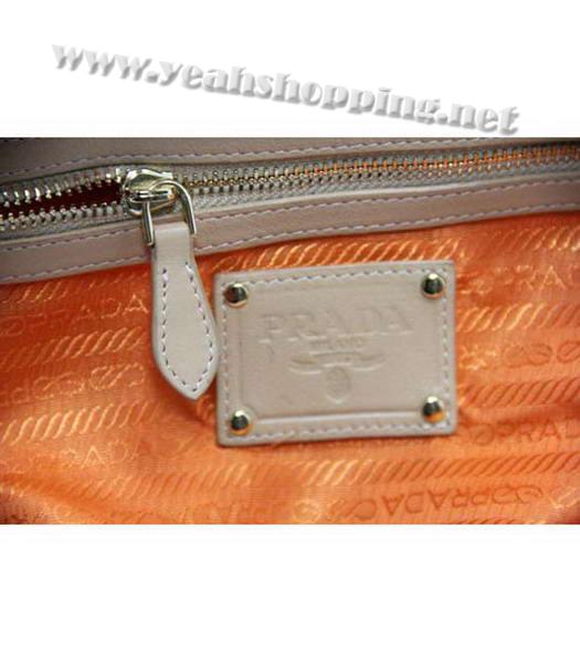 Prada Nylon Bowknot Hobo Bag Orange-6