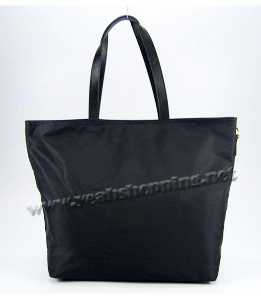 Prada Nylon Caton Shoulder Bag Black-2