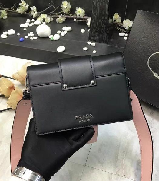 Prada Original Leather Small Shoulder Bag Black-1